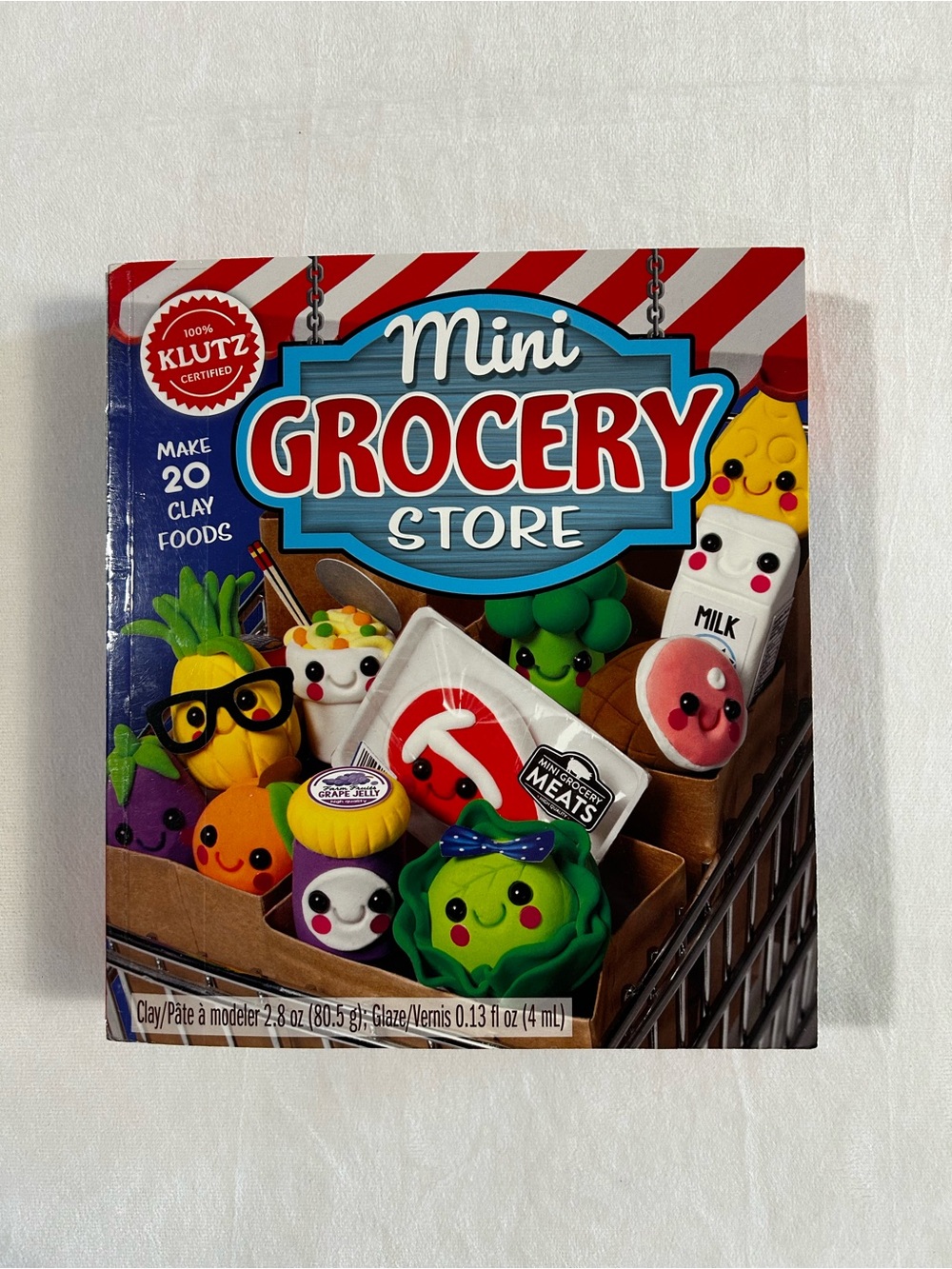 Air Dry Clay Klutz Mini Grocery Store Kit